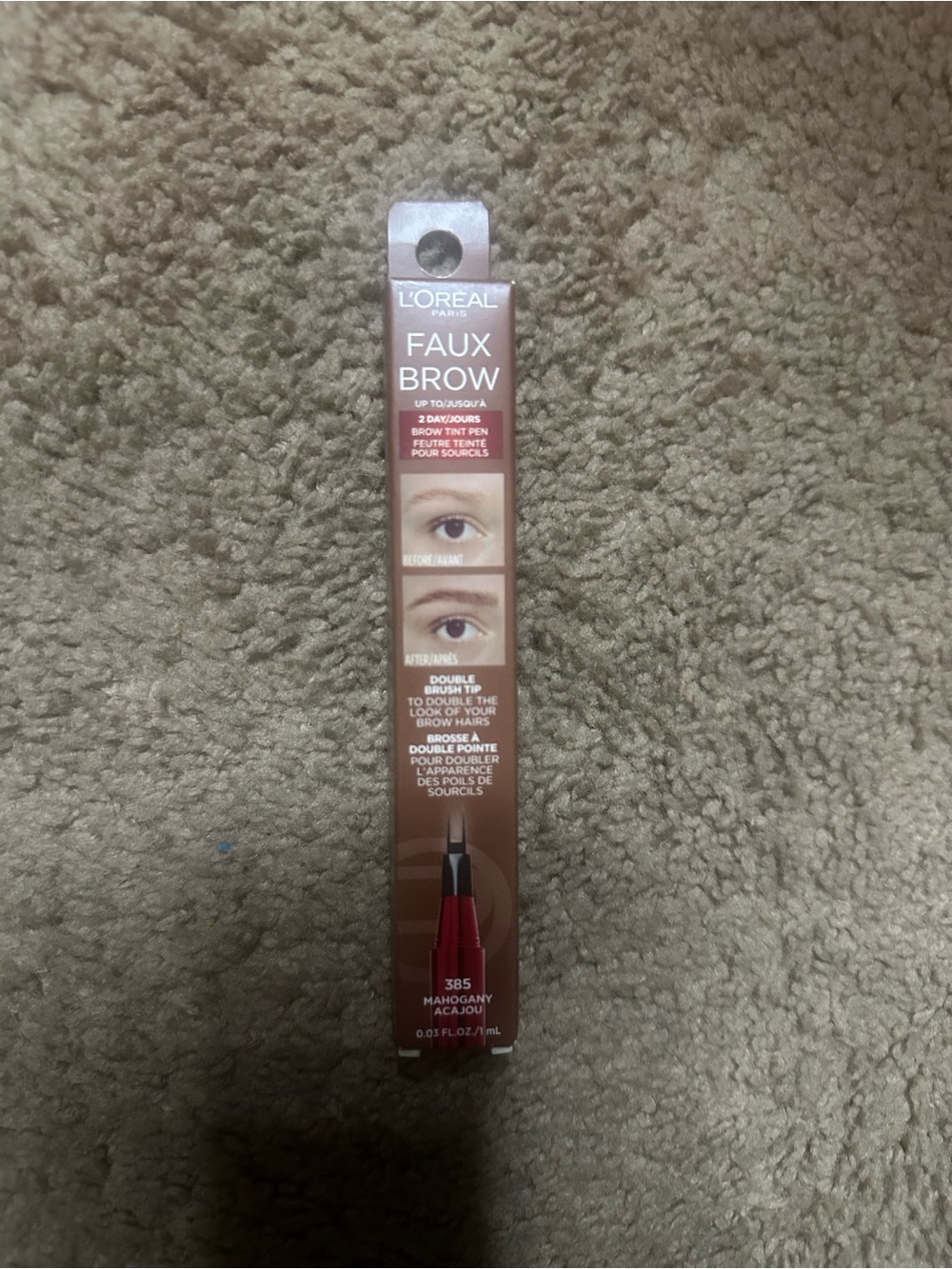 NEW L'Oreal Faux Brow Tint Pen — Mahogany